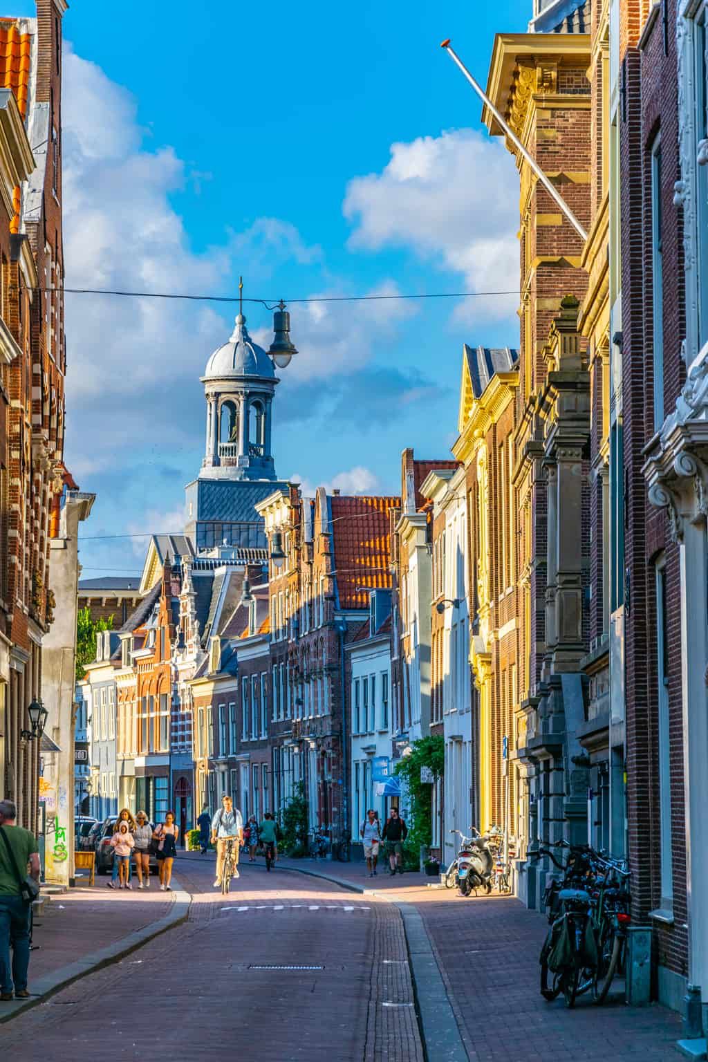 A picturesque street in Haarlem